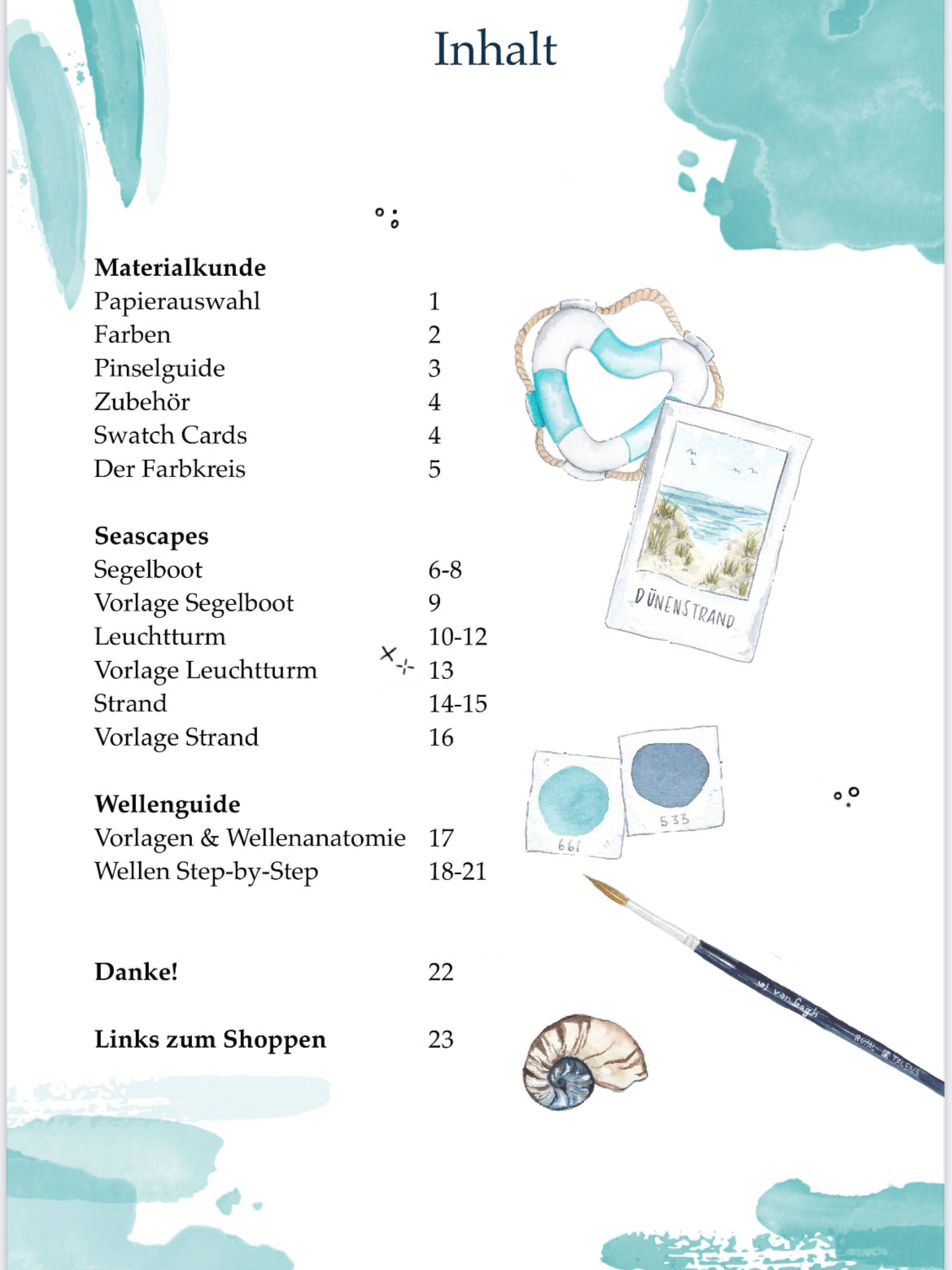 Guide Loose Watercolor Seascape